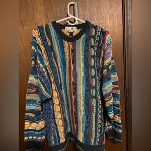 Rare Mens Vintage 80s-90s Florence Tricot Sweater Size L